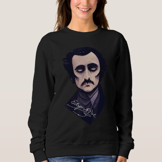 Edgar Allan Poe Dark Writers Trui (Voorkant)