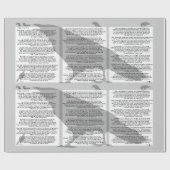 Edgar Allan Poe de Raven Cadeaupapier (Vlak)