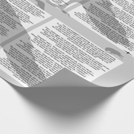 Edgar Allan Poe de Raven Cadeaupapier (Hoek)