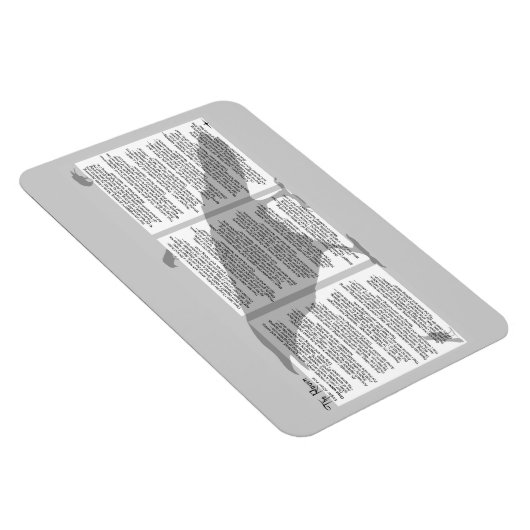 Edgar Allan Poe de Raven Magneet (Rechterzijde)