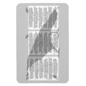 Edgar Allan Poe de Raven Magneet (Verticaal)