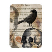Edgar Allan Poe De Raven Magneet (Verticaal)