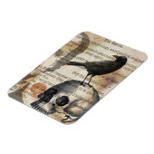 Edgar Allan Poe De Raven Magneet (Linkerzijde)