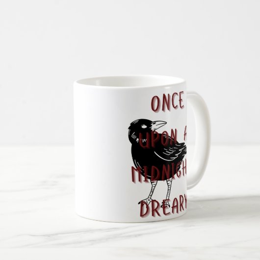 Edgar Allan Poe - De Raven Mok (Voorkant rechts)