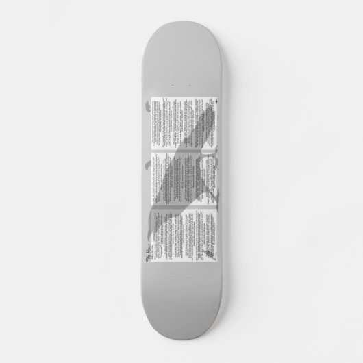 Edgar Allan Poe de Raven Persoonlijk Skateboard (Voorkant)