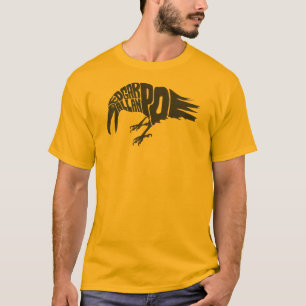 Edgar Allan Poe - De Raven T-shirt