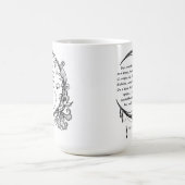 Edgar Allan Poe Dreamweaver Dream Poem Koffiemok (Center)