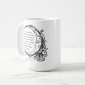 Edgar Allan Poe Dreamweaver Dream Poem Koffiemok (Voorkant links)