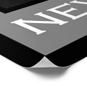 Edgar Allan Poe en Raven Poster (Hoek)