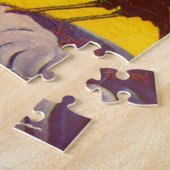 Edgar Allan Poe en Raven Pulp Magazine Hoesje Legpuzzel (Zijkant)