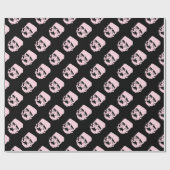 Edgar Allan Poe Face Cadeaupapier (Vlak)