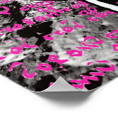 Edgar Allan Poe Flea Moon Lunar Voynich Manuscript Poster (Hoek)