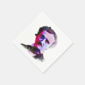 Edgar Allan Poe  Foto Fun Creepy Servet (Hoek)