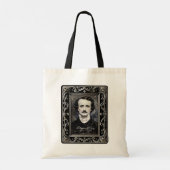 Edgar Allan Poe Gothic Halloween & Samhain Budget Tote Bag (Achterkant)