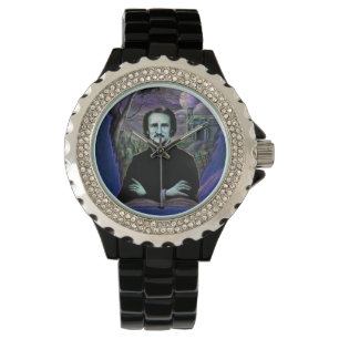 Edgar Allan Poe Gothic Horloge