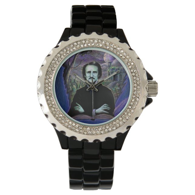 Edgar Allan Poe Gothic Horloge (Voorkant)