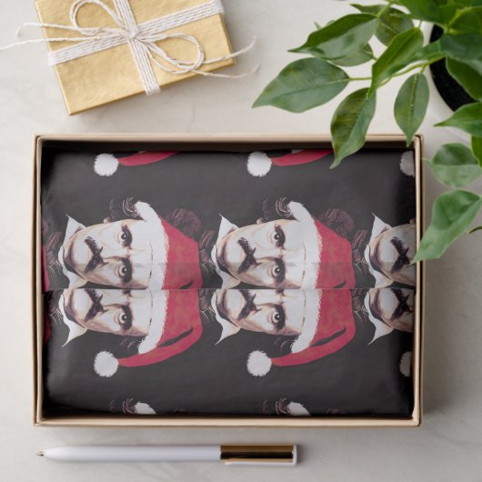 Edgar Allan Poe Gothic kerstcadeaupapier Tissuepapier (Geschenk)