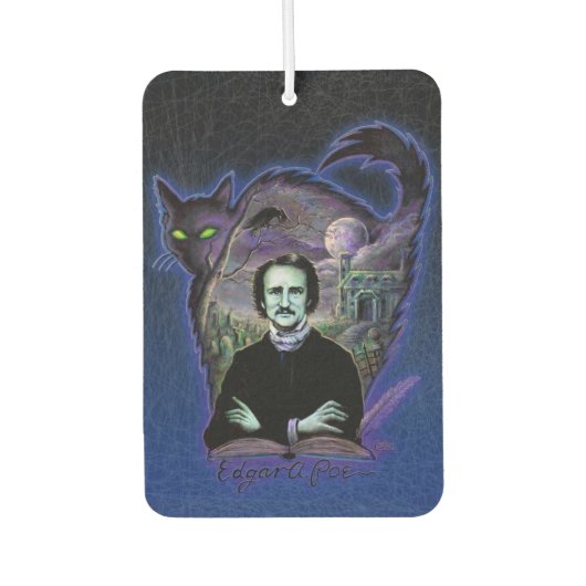 Edgar Allan Poe Gothic Luchtverfrisser (Voorkant)