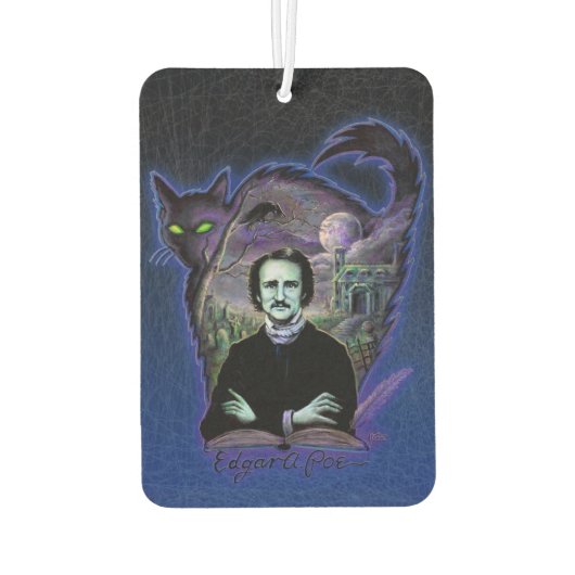 Edgar Allan Poe Gothic Luchtverfrisser (Achterkant)