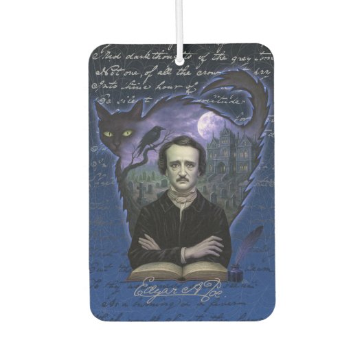 Edgar Allan Poe Gotisch Luchtverfrisser (Voorkant)