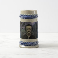 Edgar Allan Poe Gotische Raven Kunst Bierpul