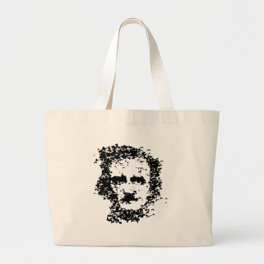 Edgar Allan Poe Grote Tote Bag (Voorkant)