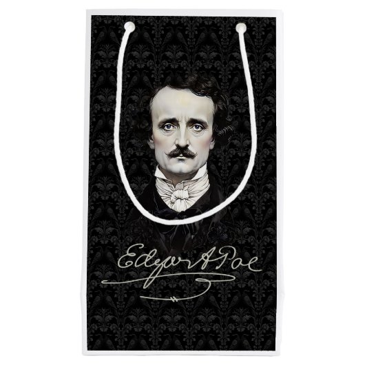 Edgar Allan Poe Halloween & Samhain Kleine Geschen Klein Cadeauzakje (Voorkant)