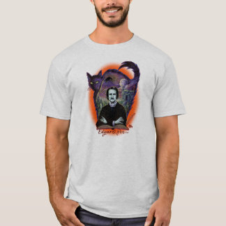 Edgar Allan Poe Halloween versie T-shirt