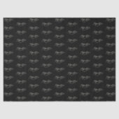 Edgar Allan Poe Handtekening Zwart Tissuepapier (Voorkant)