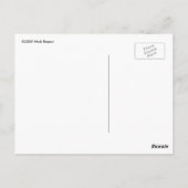 Edgar Allan Poe het Briefkaart Raven (Achterkant)