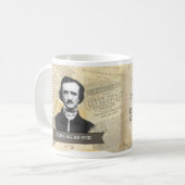 Edgar Allan Poe Historische Mok (Voorkant links)