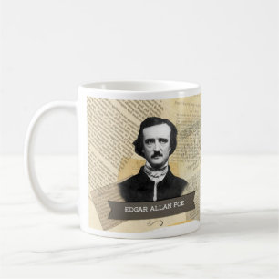 Edgar Allan Poe Historische Mok