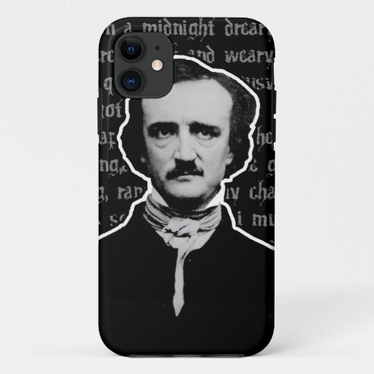 Edgar Allan Poe Hoesje-Mate iPhone 5 Hoesje (Achterkant)