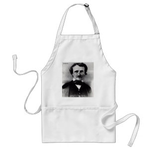Edgar Allan Poe "Huil Alleen" Liefdes Cadeaus Standaard Schort