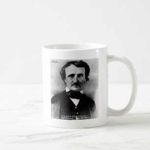Edgar Allan Poe "Huil Alleen" Liefdescitaten Gesch Koffiemok