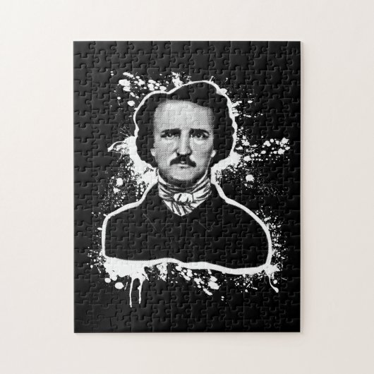 Edgar Allan Poe Illustratie Legpuzzel (Verticaal)