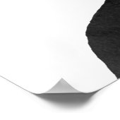 Edgar Allan Poe in zonnebrillen Poster (Hoek)