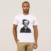 Edgar Allan Poe in zonnebrillen T-shirt (Voorkant volledig)