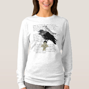 Edgar Allan Poe is de Raven T-shirt