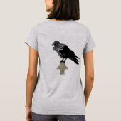 Edgar Allan Poe is de Raven T-shirt (Achterkant)