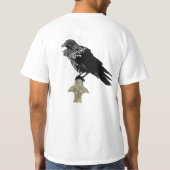 Edgar Allan Poe is de Raven T-shirt (Achterkant)