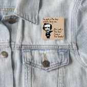 Edgar Allan Poe Jongen Grappige Knop Speldje Pin (In situ)
