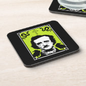 Edgar Allan Poe Jubileum 19 januari Bier Onderzetter (Linkerzijde)