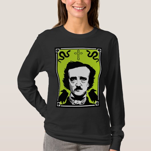 Edgar Allan Poe Jubileum 19 januari T-shirt (Voorkant)