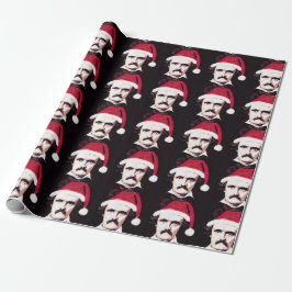 Edgar Allan Poe - kerstpapier Cadeaupapier