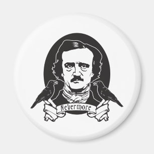 Edgar Allan Poe Magneet