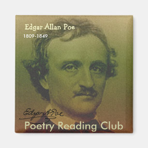 Edgar Allan Poe Magneet