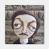 Edgar Allan Poe Magnet (Voorkant)