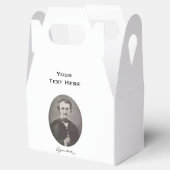 Edgar Allan Poe met handtekening Bedankdoosjes (Geopend)