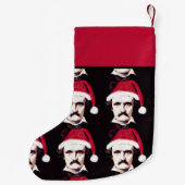 Edgar Allan Poe met Kerstmis stoppen Kleine Kerstsok (Achterkant)